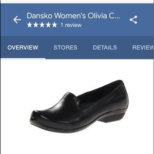 Dansko Olivia Black Loafer size 10 (41)